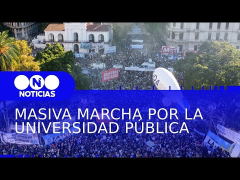 Marcha Universitaria Federal: todo lo que dejó la protesta por la educación pública Telefe Noticias