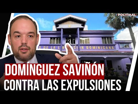 JOSÉ DEL CASTILLO SAVIÑÓN SE PRONUNCIA CONTRA LAS EXPULSIONES EN EL PLD