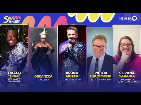 🔴 SEM CENSURA RECEBE ORGANZZA, BRUNO MOTTA, VICTOR DRUMMOND, THIAGO THOMÉ E SILVANA SARAIVA