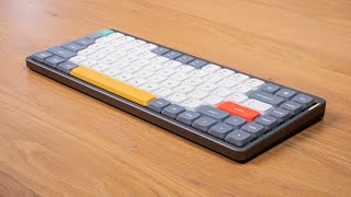 Vido-Test : BEST Low Profile Mechanical Keyboard Yet! ~ Nuphy Air75 Review