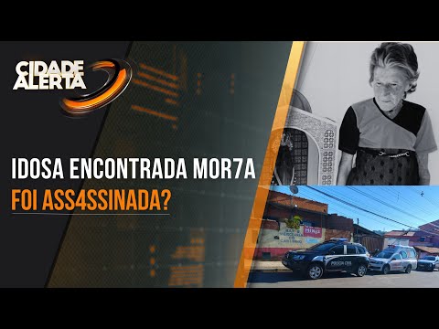 POLÍCIA NO CASO: IDOSA É ENCONTRADA MORTA, DENTRO DE CASA, COM SINAIS DE VIOLÊNCIA EM BAEPENDI