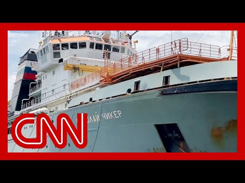 Go inside the Russian warship 90 miles away from US