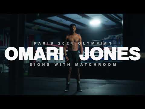 Olympic Medalist Omari Jones Signs With Matchroom 🇺🇸🥉🤝