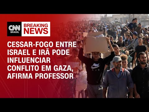 ​Professor: Cessar-fogo entre Israel e Irã pode influenciar conflito em Gaza | CNN NOVO DIA