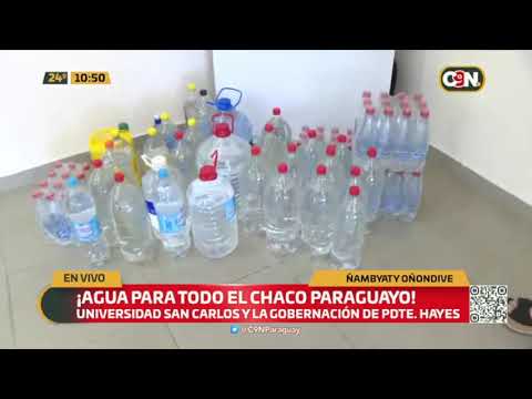 Agua para todo el Chaco paraguayo