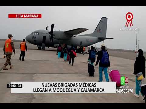 EsSalud envió dos nuevas brigadas médicas a Moquegua y Cajamarca