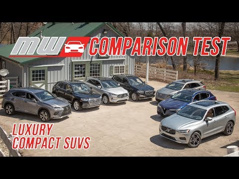 Comparison Test: Luxury Compact SUV Challenge