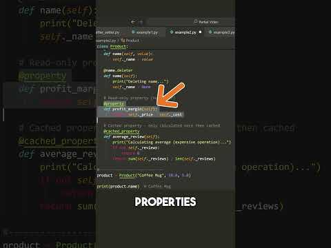 💻 More ways to use Python properties! Most Devs MISS🚀