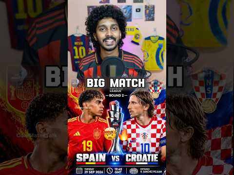 <strong>Spain</strong> <strong>vs</strong> <strong>Croatia</strong> ☠️🔥BIG MATCH !!!💥 #<strong>spain</strong> #<strong>croatia</strong> #nationsleague