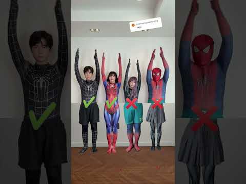 <strong>FIND</strong> THE EXACT LEG 🦵 🤣 #SPIDERMAN #SPIDERVERSE