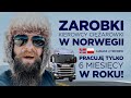 Zarobki kierowcy ciarwki w Norwegii