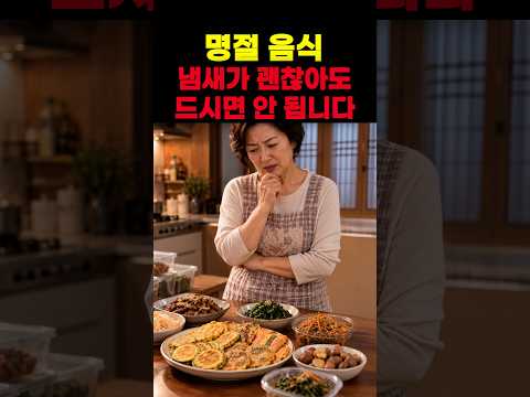 <strong>명절</strong> <strong>음식</strong> 냄새 괜찮다고 드시면 안 됩니다