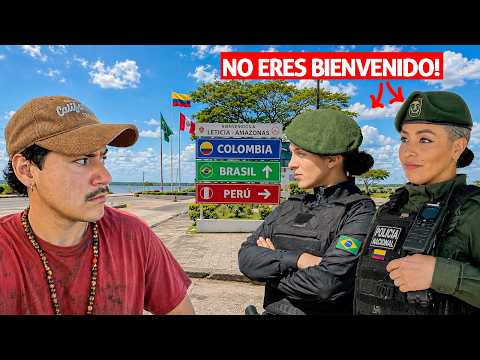 Llegué a la TRIPLE FRONTERA DE PERÚ, BRASIL Y COLOMBIA Y NOS INTERVINIERON   Amazonas (3)