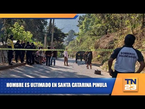 Hombre es ultimado en Santa Catarina Pinula