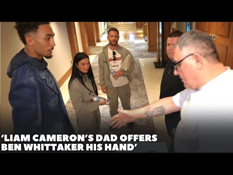 ‘WILL YOU SHAKE MY HAND?’ Ben Whittaker PUT ON SPOT BY LIAM CAMERON’S DAD | REACTS TO COMMENTS