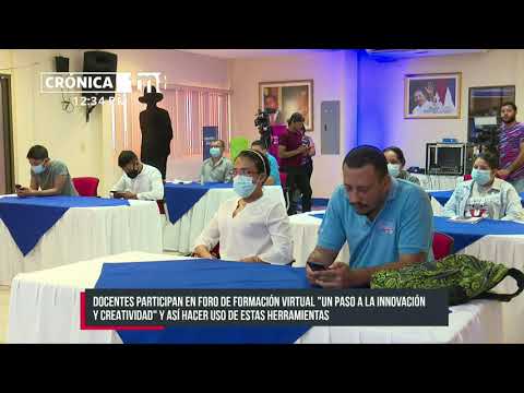Docentes del área técnica en Nicaragua se capacitan sobre tecnología digital