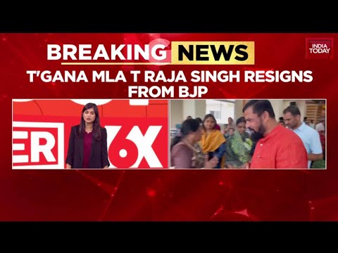 Telangana BJP In Turmoil As T Raja Singh Resigns Over Leadership Change | India Today
