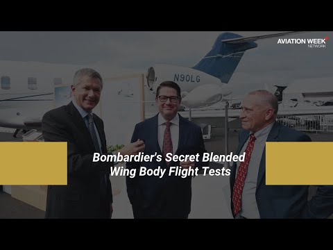 Bombardier's Secret Blended Wing Body Flight Tests #NBAA2022