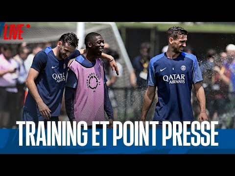 🇺🇸⚽️ L'entraînement à New-York avant la finale face à Chelsea 🔴🔵