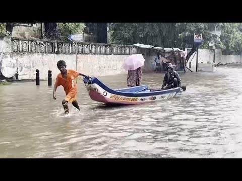 Heavy monsoons trigger severe flooding in parts of southern India