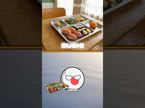 Menu MBG di setiap negara😋