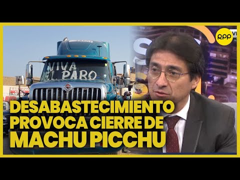 Gobernador de Cusco muestra su preocupación por paro agrario y de transportistas