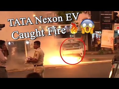 TATA Nexon EV Catching Fire | Electric Car | Electric Vehicles