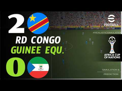 🔴 Résumé: RDC vs Guinée équatoriale 2-0 <strong>I</strong> HIGHLIGHTS | Coupe d'Afrique des <strong>Nations</strong> – eFootball PES21