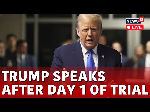 Donald Trump Live: Hush Money Trial Day 1, Prosecutors Say He Corrupted 2016 Election | N18L
