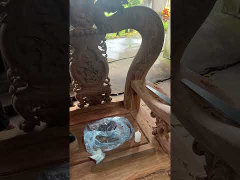 Ghế minh đào cột 16 chân 18 hàng 10 món