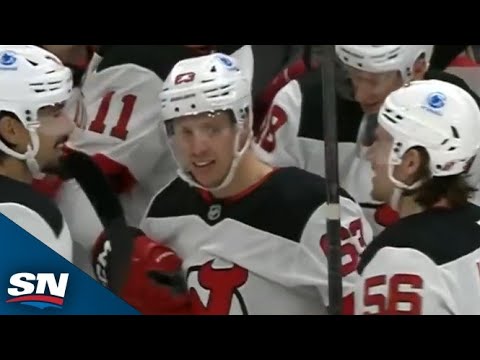 Devils Jesper Bratt Notches His Second Career Hat Trick