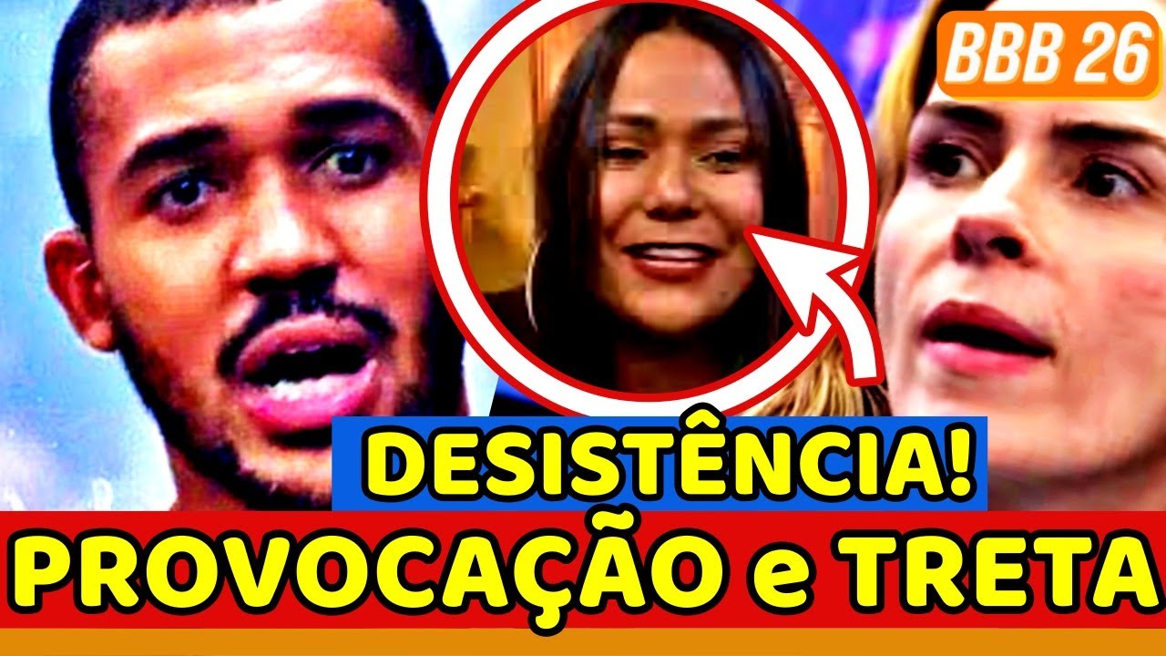 🔴 LIVE BABADO BBB26: ATUALIZAÇÕES EM TEMPO REAL e AS TRETAS AO VIVO | HOJE às 12h com JU NOGUEIRA