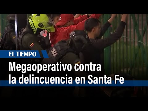Exitoso operativo en barrio Santa Fe: Capturas y decomisos de armas blancas | El Tiempo