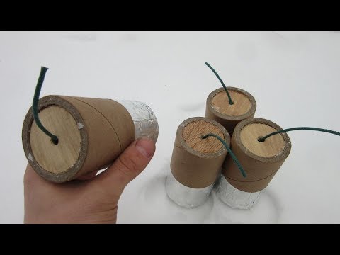 How To Make BIG Smoke Grenades - AWESOME DIY