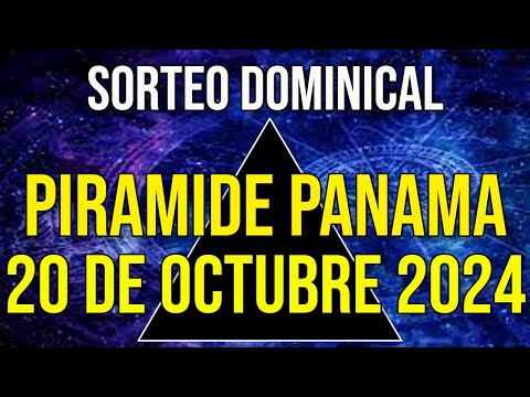 Pirámide Loteria Panamá para el Domingo 20 de Octubre 2024 Lotería de Panamá