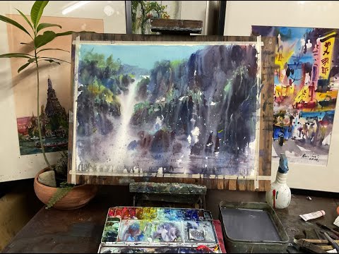 Watercolor #8 I Pornchai Lerttamasiri I Thailand