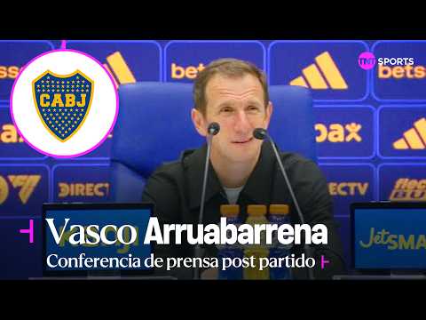EN VIVO: <strong>Vasco</strong> Arruabarrena habla en conferencia de prensa tras Boca vs. Talleres