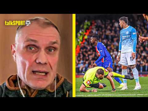 talkSPORT EXAMINE whether Enzo Fernandez should have been SENT OFF for PUSH on the referee!