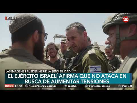 MEDIO ORIENTE | Israel asegura que no busca una escalada bélica