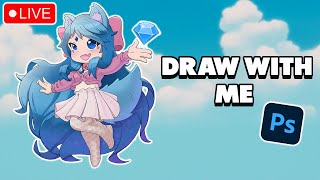 Digital Painting Assets, Tea, and Good Vibes, Productivity Stream | !Y