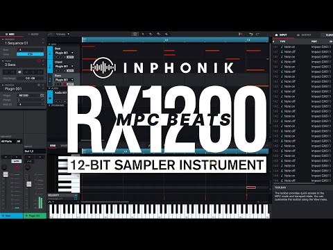 RX1200 MPC Beats tutorial for Chromatic mode