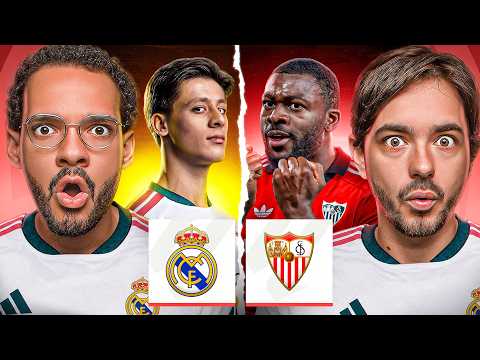 REACCIONAMOS <strong>AL</strong> <strong>REAL</strong> MADRID VS SEVILLA 🍿