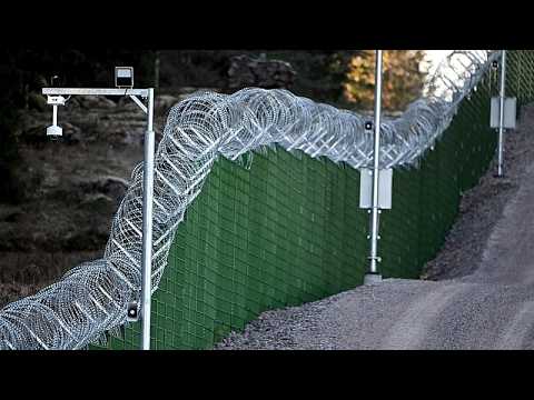 フィンランド、ロシア国境沿いの全長200キロのフェンス建設を完了