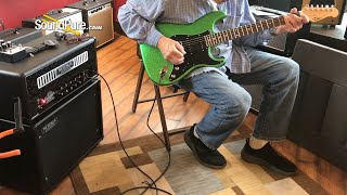 Tuttle Tuned S Green Sparkle Electric Guitar #680