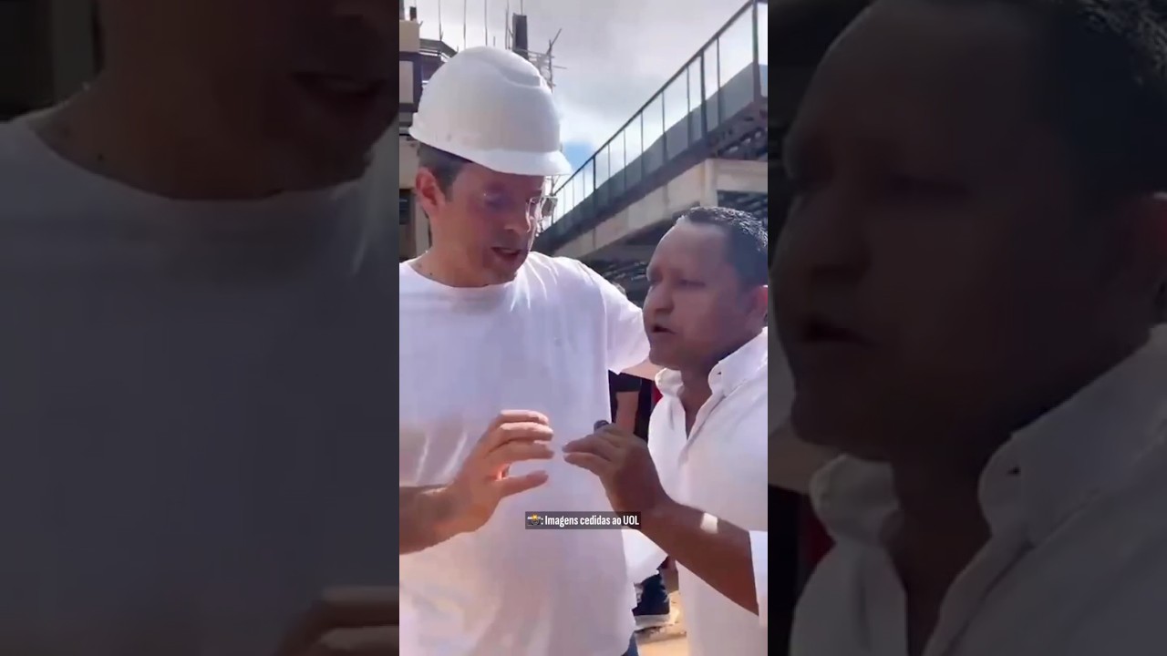 Prefeito de Macapá AP agride jornalistas durante visita a obra pública veja vídeo