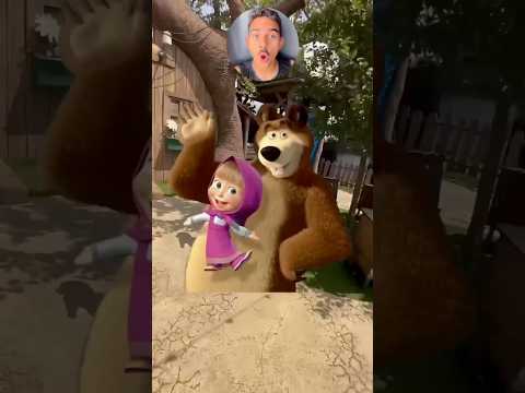 UMA COISA BIZARRA FOI VISTA NA CASA DA MASHA E O URSO!!!