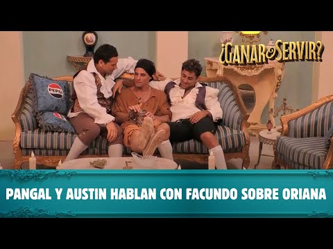 Pangal y Austin le explican a Facundo qué pasó con Oriana | ¿Ganar o Servir? | Canal 13