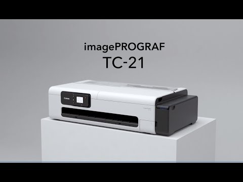 Canon new imagePROGRAF TC-21 - Affordable quality in a compact design