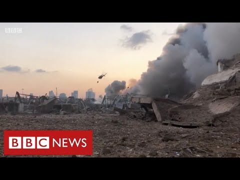 Rescuers in Beirut search for dozens missing after massive explosion- BBC News