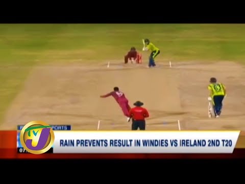 TVJ Sports News: Rain Prevents Result in Windies vs Ireland 2nd T20 - January 19 2020